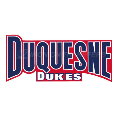 Duquesne Dukes Logo T-shirts Iron On Transfers N4295